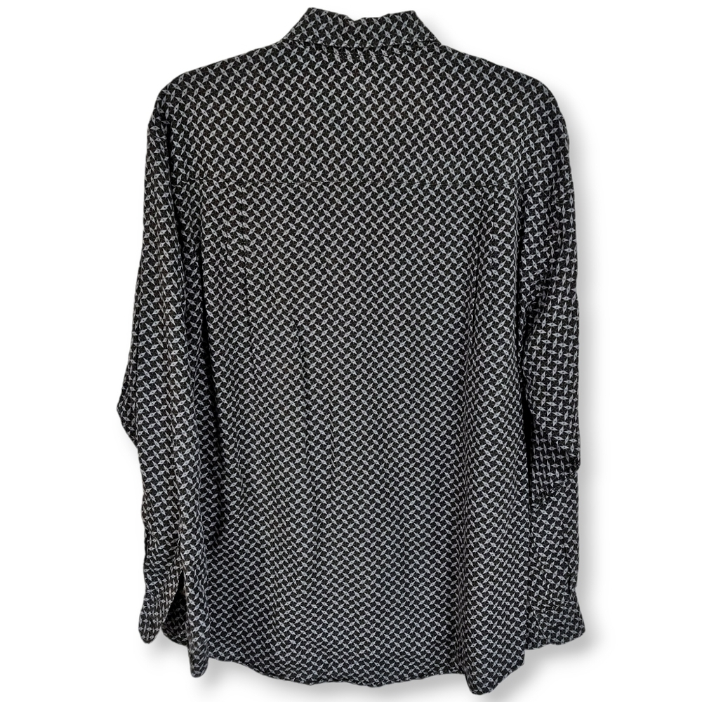 Claiborne Button Up Men's Shirt, Size Medium - Picture 2 of 6